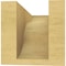 Ekena Millwork 4"W x 8"D x 4"H Wide Carmel Rough Cedar Woodgrain TimberThane Corbel, Primed Tan CORUR04X08X04CARRCPR - alternate 6